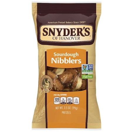 Snyders Of Hanover Snyder's Of Hanover Kosher Regular Nibbler Pretzel 3.5 oz. Bag, PK8 111817